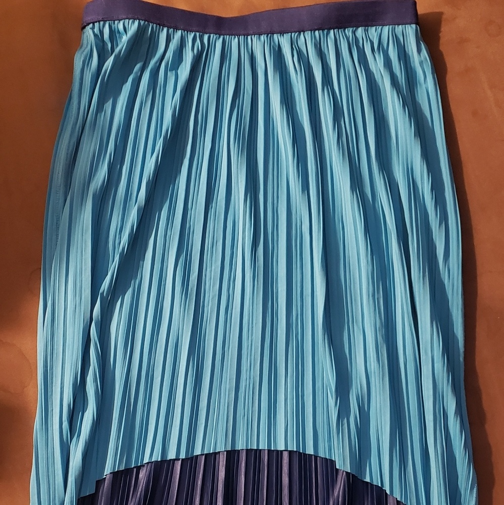 Xhiliration reversible high low skirt